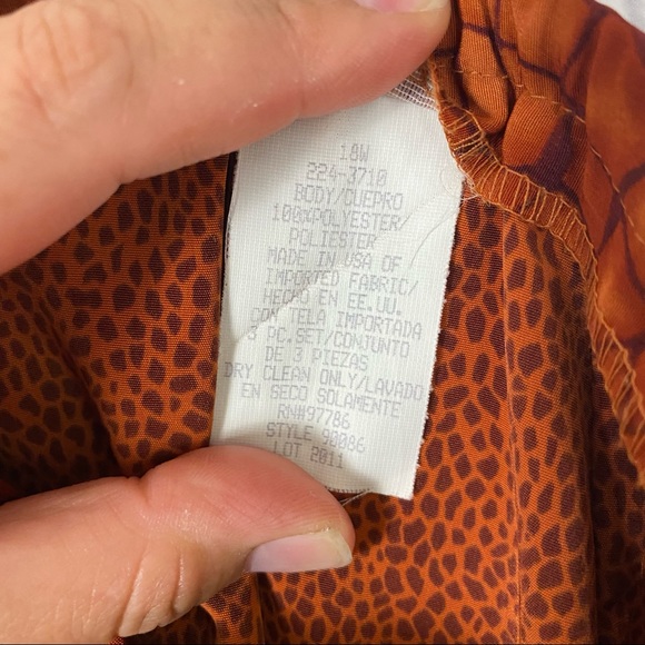 *Vintage animal print skirt - Picture 8 of 9